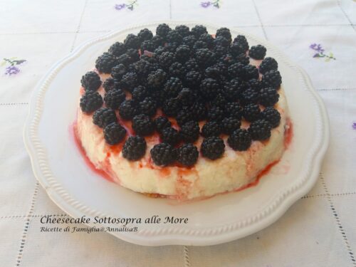 Cheesecake Sottosopra alle More